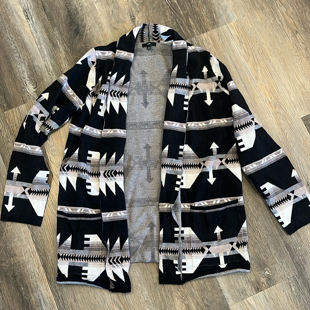 Aztec cardigan - blush bonanza